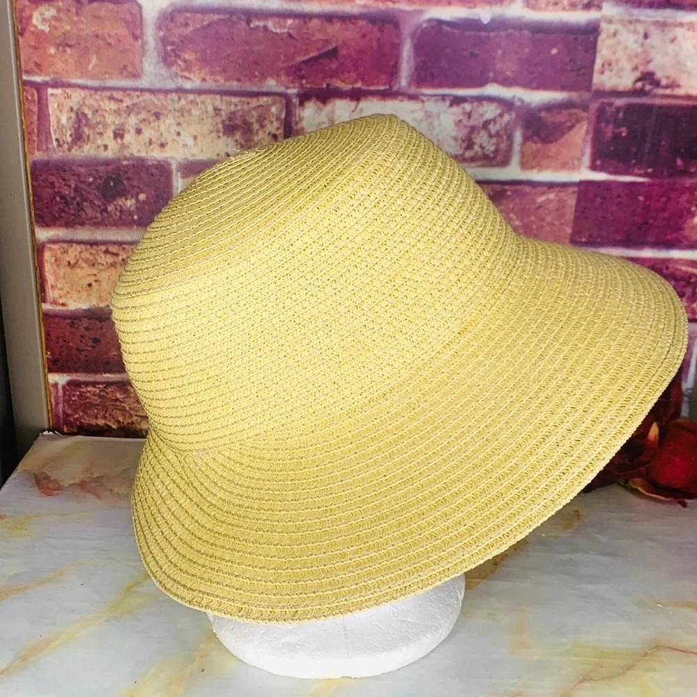 Floppy Paper Tan Beach Sun Hat